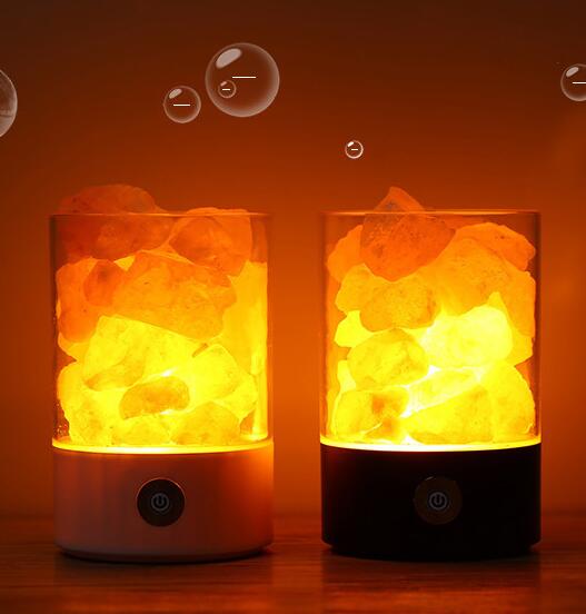 Mother’s Day gift, Crystal Light Himalayan Salt LED Lamp