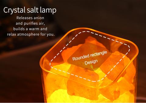 Mother’s Day gift, Crystal Light Himalayan Salt LED Lamp