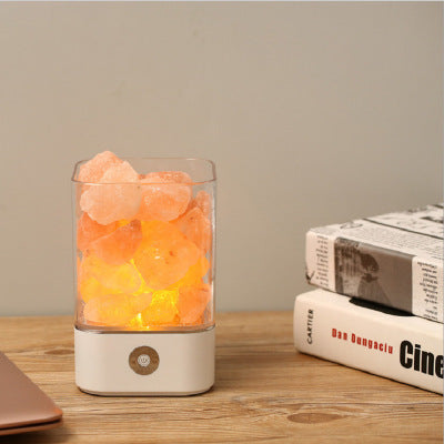 Mother’s Day gift, Crystal Light Himalayan Salt LED Lamp