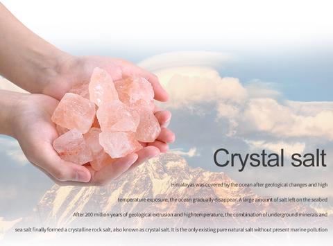 Mother’s Day gift, Crystal Light Himalayan Salt LED Lamp