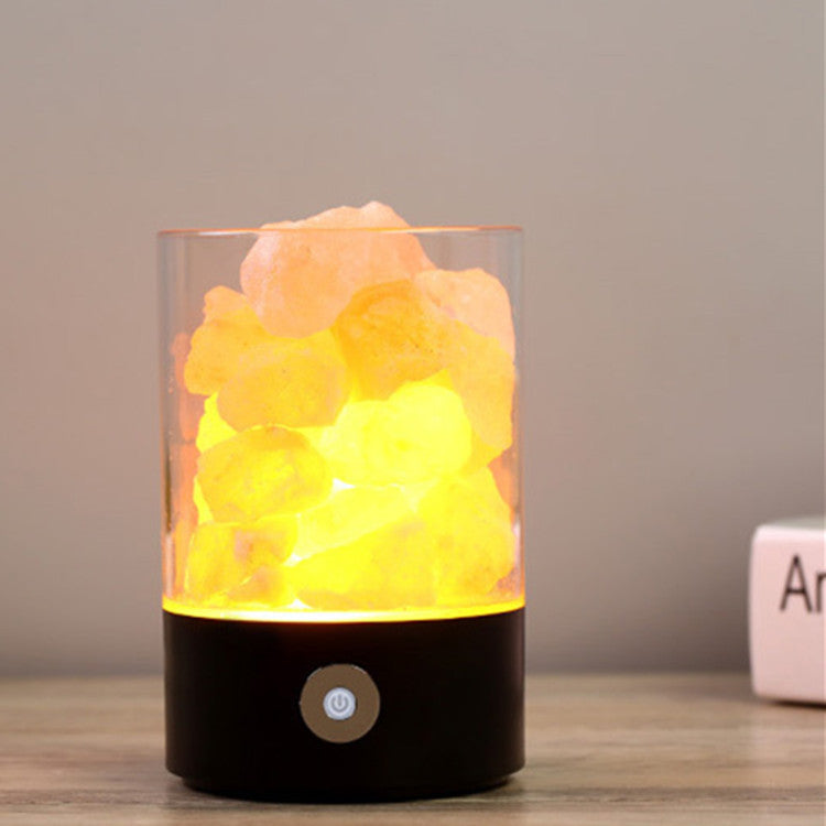 Mother’s Day gift, Crystal Light Himalayan Salt LED Lamp