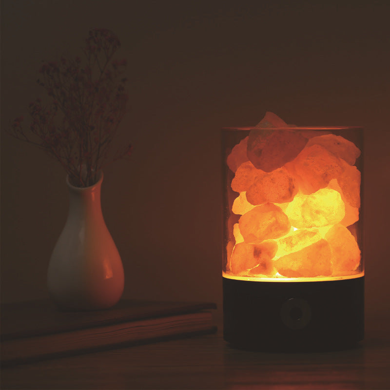 Mother’s Day gift, Crystal Light Himalayan Salt LED Lamp