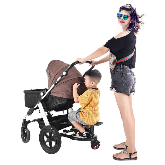 Second-child Travel Baby Stroller Artifact Auxiliary Pedal