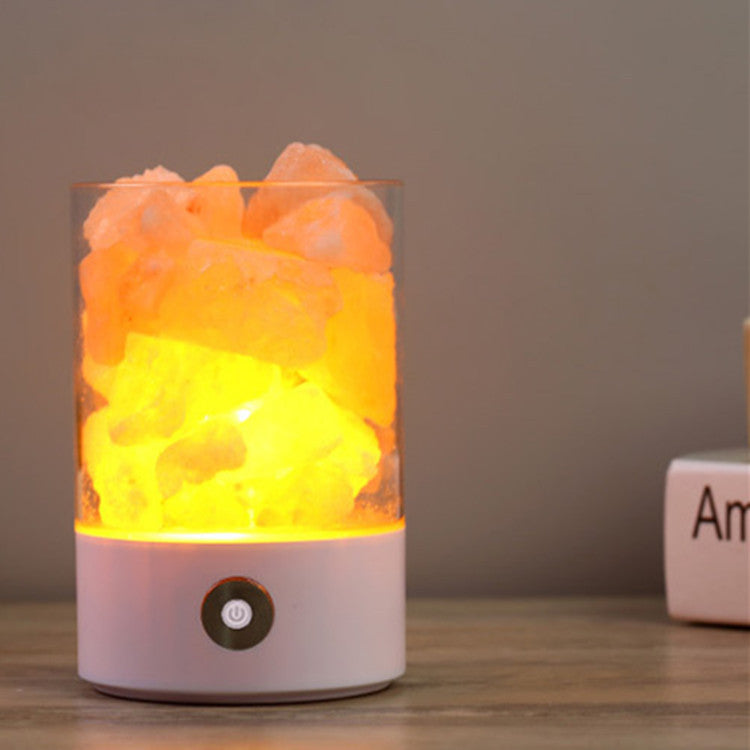 Mother’s Day gift, Crystal Light Himalayan Salt LED Lamp